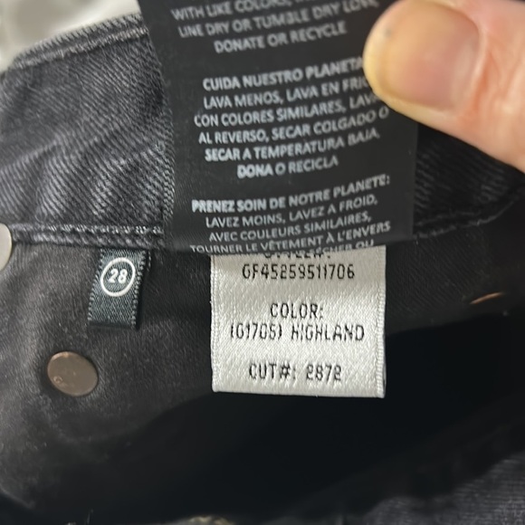 Grlfrnd Super High Rise Vintage Cut Off Highland Wash. Size 28 - Picture 13 of 16